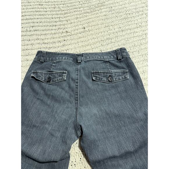 Dockers Boot Cut Jeans Low Rise Hello Smooth Women's Size 4 M Stretch Blue - Picture 10 of 11